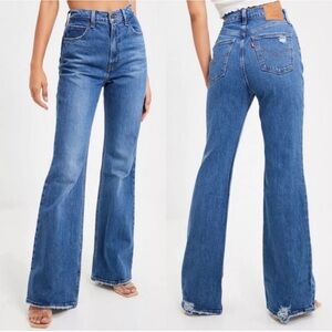Revolve Levi’s High Rise Flare Jeans Size 27/32